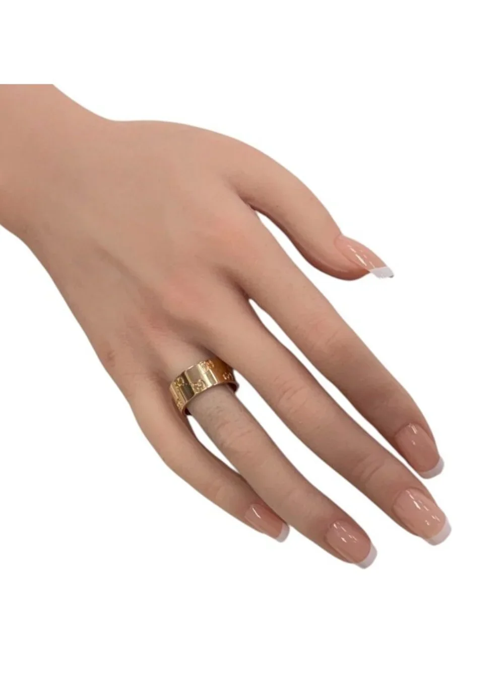 Gucci Icon Wide Ring 18k Pink Gold